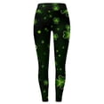thumbnail image 3 of 2025 Leggings for Women Workout Under Garments for Women Plus Out Leggings St Pa Soft Leggings Plus Day Print Color Block Soft Boxers for Women Pants Soft Stretchy Leggings, 3 of 4