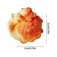 thumbnail image 2 of Realistic Popcorn Squishy for Adults Soft Tactile Office Desk Accessory Slow Rebound TPR Sensory Gadget 0.78 x 0.78 Inch Manual Venting Tool 10 Pack, 2 of 6