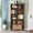 Brown, variant on Finmind 72'' Bookcase, 6-Tier Library Bookshelf, Wood Display Shelving, Light Brown
