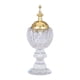 thumbnail image 5 of Quemador de incienso de cristal Bakhoor, quemador de oud árabe, para spa, yoga y aromaterapia. C, 5 of 9