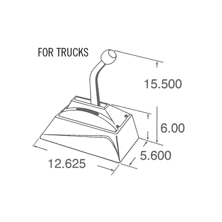 Hurst 3838530 Automatic Transmission Shift Lever Kit - Walmart.com
