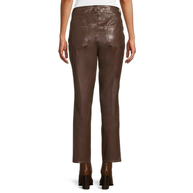 Dollhouse Women s Juniors Vegan Leather Skinny Pant Walmart