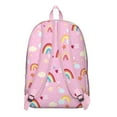thumbnail image 3 of Fun Kawaii Animal Backpack&nbsp;- Playful Rainbow Sketch Graffiti Design Waterproof Laptop Backpack for Teens, Spacious College Bookbag with Reinforced Straps & Side Pockets, 3 of 5