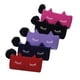 thumbnail image 3 of Vogacara Bolsa de almacenamiento de gato de dibujos animados para maquillaje cosmético de franela suave y bonita, estuches para lápices y Animales de peluche y juguetes de peluche negro, 3 of 6