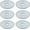 White, variant on PET Standard Filters for Catit Design Senses Fountains and Catit Flower Fountains, Pack of 6