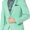 Mint Green, variant on Azaro Uomo Men's Blazer Slim Dress Casual Stretch Suit Sport Jacket Stylish, Mint Green, Small