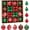 Gold Green, variant on WE 44pcs Christmas Balls Ornaments, Small Baubles, Shatterproof Plastic, Hanging Decorations for Xmas Tree, Holiday,Party Decoration (Black Gold)