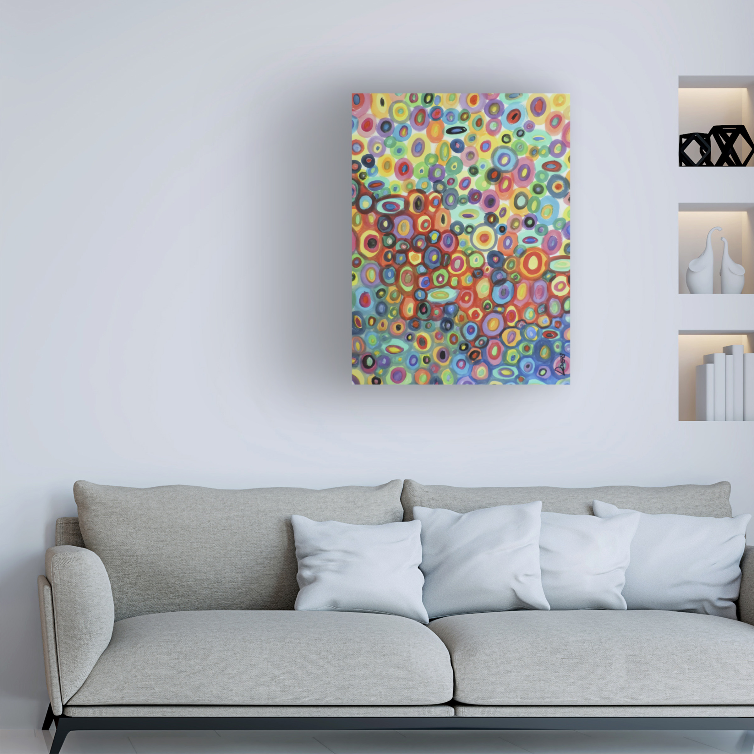 Trademark Fine Art Sylvie Demers First Love Canvas Wall Art - 35x47