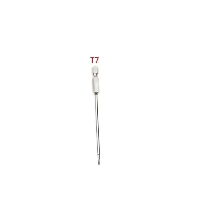 1Pc T6-T40 Magnetic Head Torx Screwdriver Bit 100mm Security Tamper Proof Star