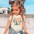 thumbnail image 6 of in My Big Sis Era Shirt for Girls Trendy Groovy Big Sister Butterfly Tee Natural Shirt 3T, 6 of 6
