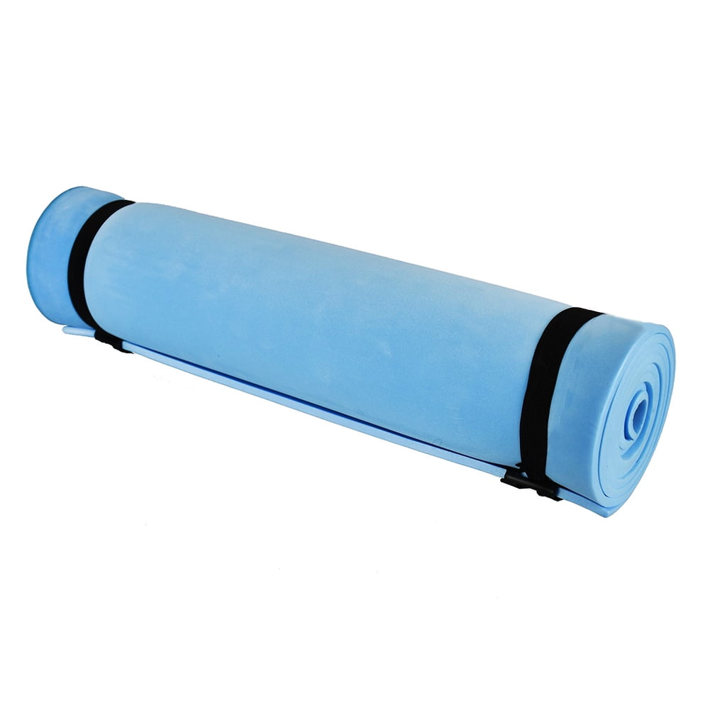 Camp Roll Mat Soft Festival Sleep Tent Lightweight Eva Foam Mattress Blue 