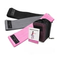 thumbnail image 2 of Set de Bandas Elasticas para Pierna (3PZAS) Gris-Rosa-Negro, 2 of 3