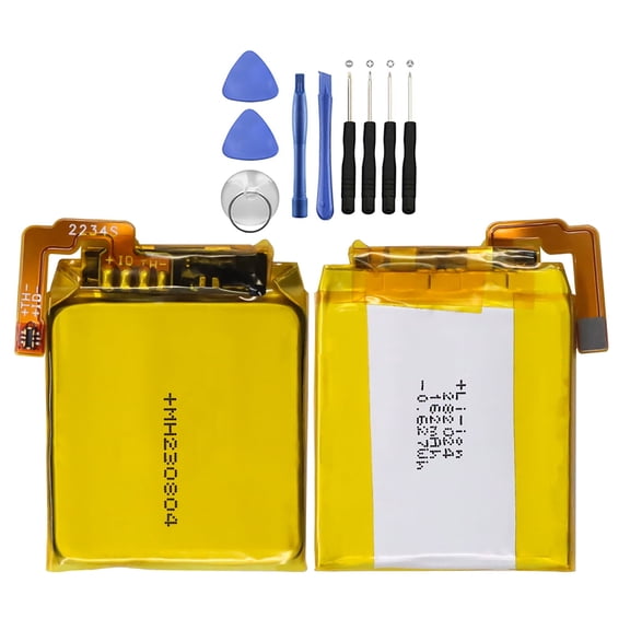 KIQ For Fitbit Sense 2 Li-Ion Replacement Battery 3.85V 260mAh(With Repair Tool Set)