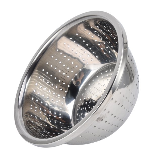 Vegetable Washing Basket, Stainless Steel Colander Rustproof Easy For Kitchen For Household 22cm