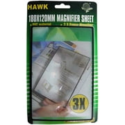 MAXIMIZE 3X Fresnel Magnifier Sheet | 5.5" x 7.5" (14 cm x 19.1 cm) | Premium PVC | Portable & Lightweight | Ideal for Fine Print & Map Reading