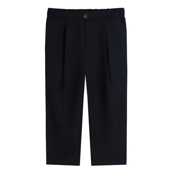 Girls Dress Pants for School and Everyday Comfort - Classic Straight- Trousers for Girls Versatile Performance and Casual Wear