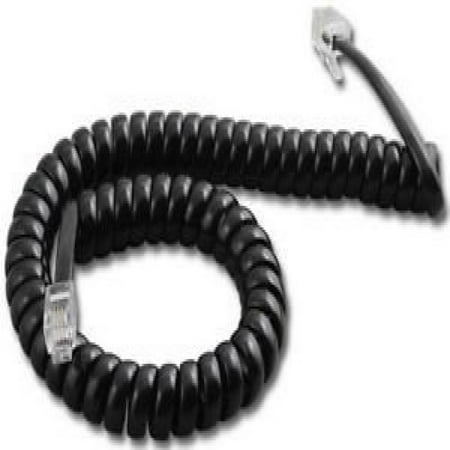 Panasonic 9 Ft. Black Handset Cord For KX-T7000/7100/7200/7400 Series