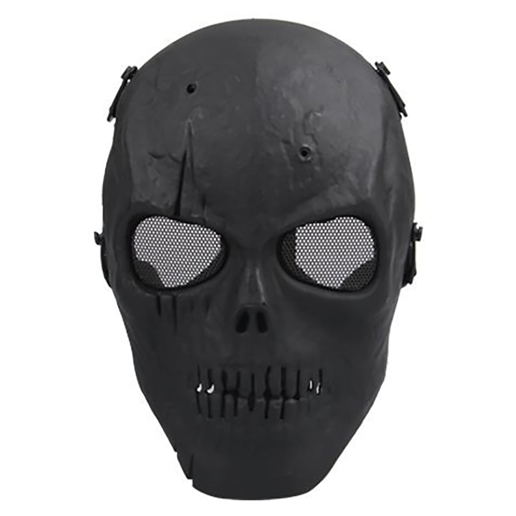 Outgeek Mens Full Face Mask Skull Skeleton Tactical Accessories for Airsoft Paintball by Outgeek