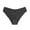 Black, variant on Lunuaoe Women's Sexy Full Lace Panties, Solid Color Hip Covering Briefs, Sheer Floral Breathable Underwear