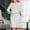 White, variant on uublik Lightweight Robe for Women Nightdress Bathrobe Nightgown Comfortable Pajamas for Women White