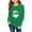 Green, variant on Utoimkio Toddler Boy Girls Christmas Pullover Sweatshirts Long Sleeve Shirts Cute Print Crewneck Sweatshirts Tee Tops Little Boy Girls Fall Winter Clothes for Kids