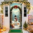 thumbnail image 4 of 35 X 72 Inch Christmas Decorations Merry Christmas Door Cover Xmas Background Banner Xmas Door Hanging Covers Photo Props for Winter Party Decorations Supplies, 4 of 5