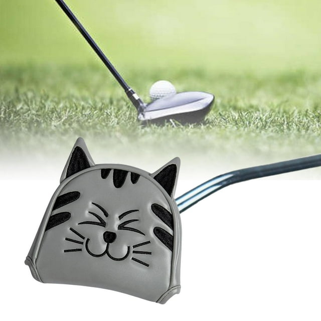 Fundas para Tacos de Golf Macarena Piel Sintética Semicírculo Gris