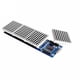 thumbnail image 5 of Cateissary Módulo de matriz MAX7219 LH Microcontrolador de un solo chip Agujeros de tornillo fijos Módulos de control de pantalla cuatro en Electrónica miscelánea Luz azul, 5 of 6