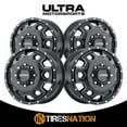 thumbnail image 3 of 17" Black With Natural Accents Warlock Dually 017 Wheel by Ultra Wheel 017-7692RBM, 3 of 5