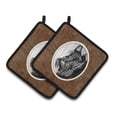 thumbnail image 1 of Carolines Treasures 7047PTHD Écossais Terrier Paire de Porte-Pots, 1 of 3