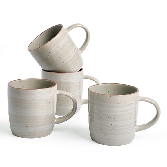 Famiware Meteor 4 Pieces Mug Set, Matcha Green