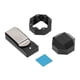 thumbnail image 1 of Soporte Magnético Para Tiza De Billar, Clip De Soporte Para Tiza De Taco Silencioso, Aluminio Negro 6063 Resistente Al Desgaste Para Accesorios De Billar ANGGREK Otros, 1 of 8