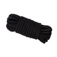 thumbnail image 1 of Cuerda de algodón suave para todo uso - 32 pies de largo, 1/4 de pulgada de diámetro 10m negro Sunnimix Cuerda de algodón Macrame, 1 of 3