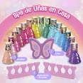 thumbnail image 3 of Esmaltes Lavables Princesas a Base de Agua con Accesorios y Caja de Regalo Infantil, Juego Creativo - MAKEUPERIA, 3 of 5