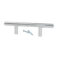 thumbnail image 2 of 20 Pack Solid Metal Bar Pull Chrome, 3" Hole Centers, 6" Length, 2 of 2