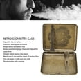 thumbnail image 3 of Metal Retro  Case 20 Capacity Double Headed Eagle Pattern Double Headed Eagle  Case For Outdoor, 3 of 8