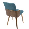 thumbnail image 2 of Chaise milieu-du-siècle Carmella, par LumiSource, 2 of 8