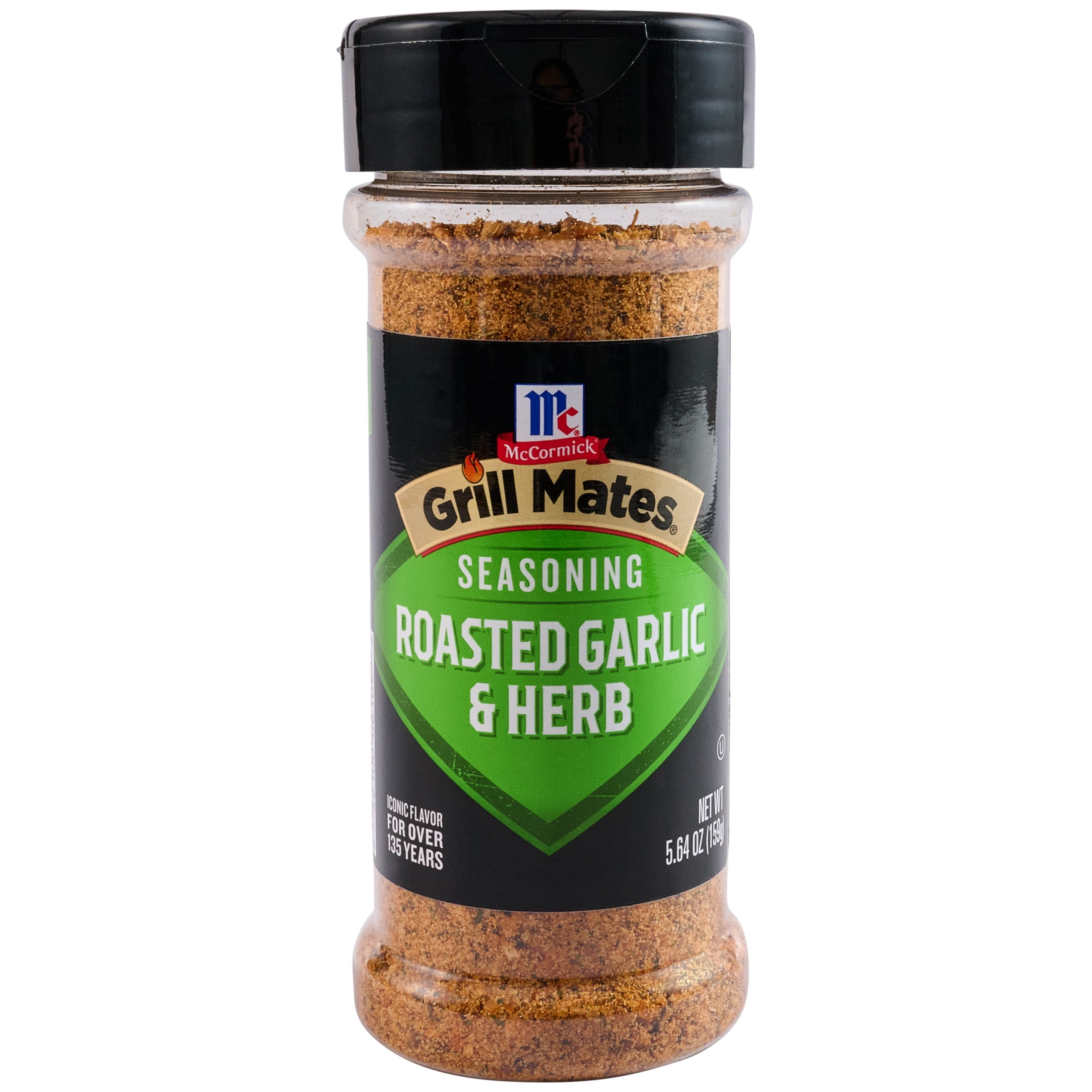 (3 pack) Grill Mates Roasted Garlic and Herb Seasoning, 5.64 oz Bottle