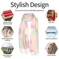 thumbnail image 6 of Shawl Wraps for Women - Abstract Purple Green Camouflage Oversized Fall Winter Fashion Blanket Scarf for Women, 6 of 6