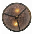 thumbnail image 4 of Meyda Tiffany 147377 Smythe Craftsman 2 Light 12" Wide Semi-Flush Drum Ceiling Fixture -, 4 of 7