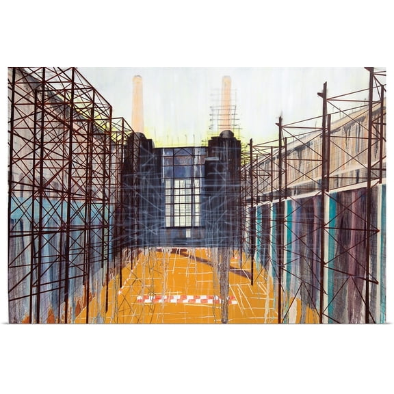 Great BIG Canvas | Rolled Luke M Walker Poster Print entitled Work in Progress II