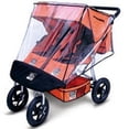thumbnail image 2 of Tike Tech Trax360 All Weather Stroller Cover, Clear, 2 of 3