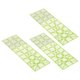 thumbnail image 5 of Regla de acolchado de 3 piezas, rectángulo grande de 9 pulgadas, escala en pulgadas, líneas guía verdes, reglas de costura acrílicas transparentes para proyectos de costura., 5 of 14