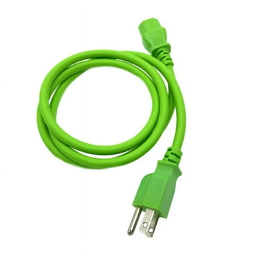 Kentek 4 FT Green AC Power Cable for ION Block Rocker AMP IPA03 IPA30 IPA30A IPA56S IPA57 IPA77