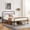 Brown, variant on Full Metal Bed Frame with Victorian Headboard, Heavy-Duty Steel Platform, Noise-Free Support, Storage Space