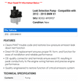 thumbnail image 2 of Leak Detection Pump - Compatible with 2012 - 2015 BMW X1 2013 2014, 2 of 2