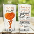 thumbnail image 2 of Sister Gifts From Sisters Coffee Tumbler Mug, Gift for Friend Women Sister for Birthday Christmas Valentines 20oz Stainless Steel Slider Lid Insulated Car Home Office Funny Travel Cup, 2 of 6