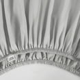 thumbnail image 5 of Mainstays Basic Value Microfiber Bed Sheet Set, Light Silver Gray, Full, 4 Piece, 5 of 10