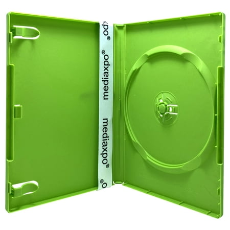 CheckOutStore 10 Standard Solid Green Color Single DVD Cases price history on PriceWatchPro