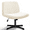 Standard-Beige, variant on Celtoss Criss Cross Home Office Chair, Fabric Armless Swivel Task Computer Chair with Wheels, Beige